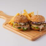 Chicken and Fish Chicken Sliders